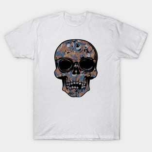 Skull with Flowers 💀 T-Shirt